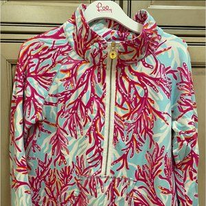 Lilly Pulitzer Skipper Popover in Underwater Escape (RARE) Size Large